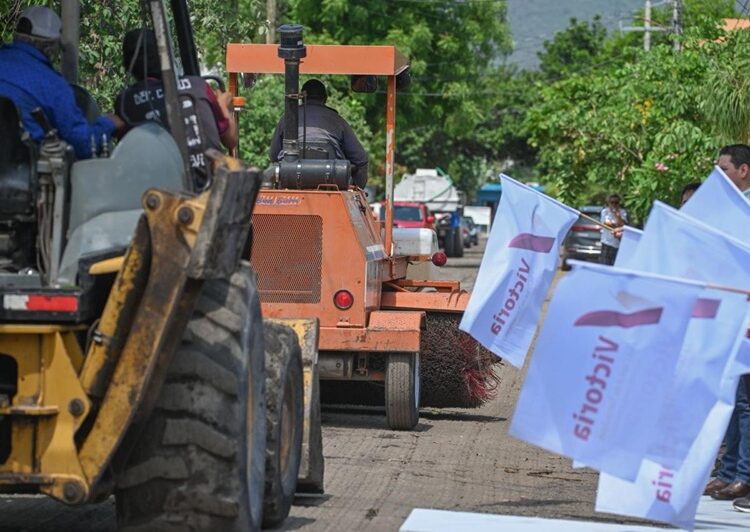 Dan banderazo de arranque a programa de 108 obras en Victoria