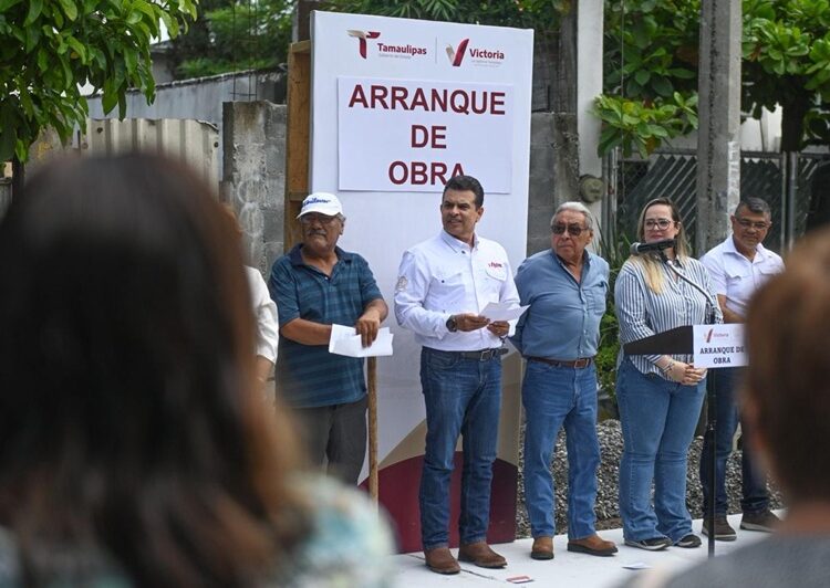 Dan banderazo de arranque a programa de 108 obras en Victoria