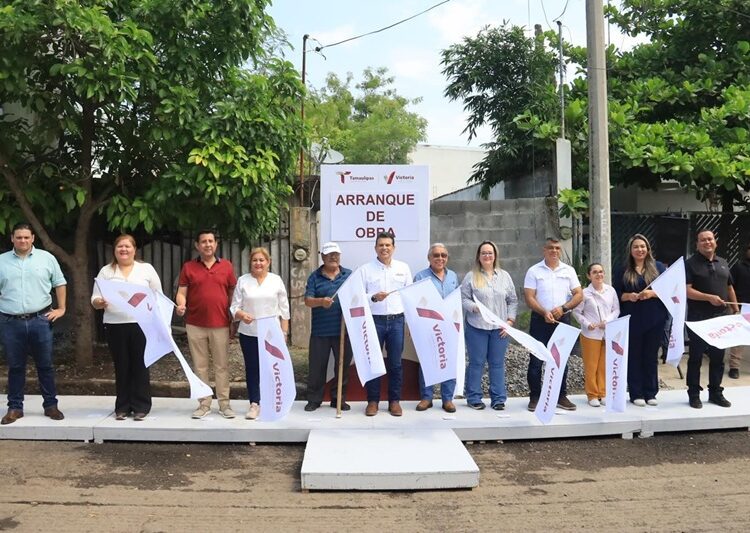 Dan banderazo de arranque a programa de 108 obras en Victoria