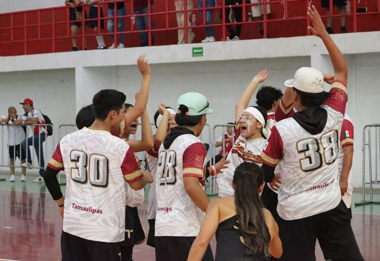 Destaca Tamaulipas en Béisbol 5 en la Olimpiada Nacional