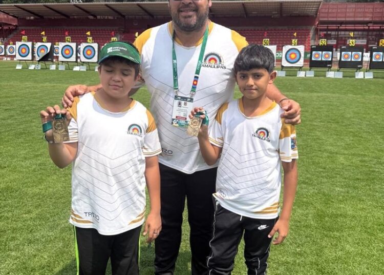 Destaca Tamaulipas en la Copa Presidente de tiro con arco