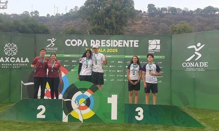 Destaca Tamaulipas en la Copa Presidente de tiro con arco