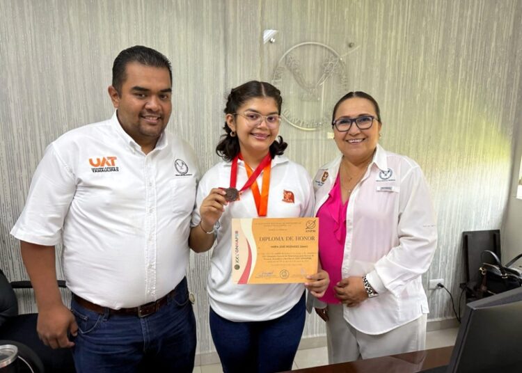 Destaca estudiante de la UAT en Olimpiada Nacional de Matemáticas