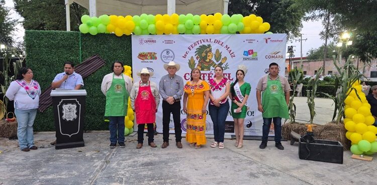 Disfrutan sabor, cultura y tradición en el Festival del Maíz Cinteotl 2025