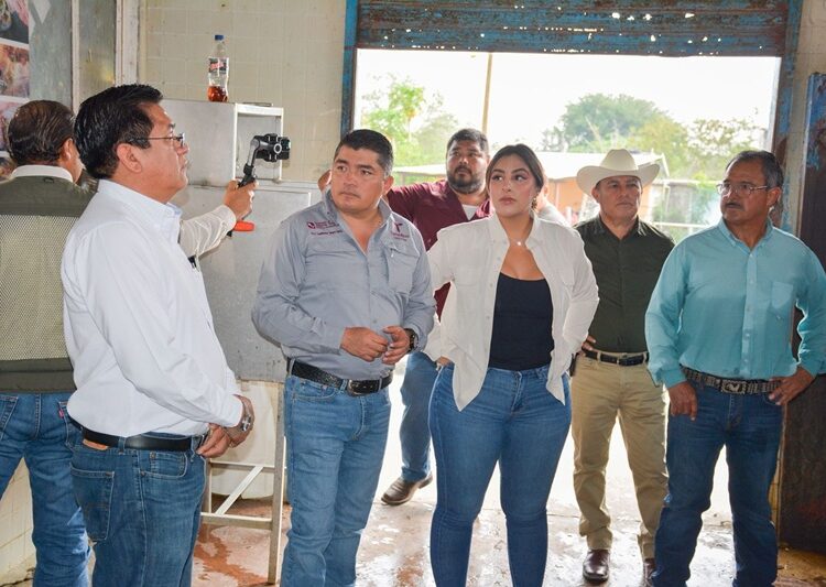 Entrega Gobierno del Estado equipo al rastro municipal de Soto la Marina