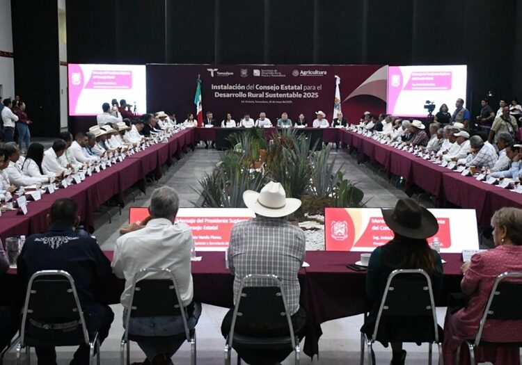 Fortalece desarrollo agropecuario instalación del Consejo Estatal