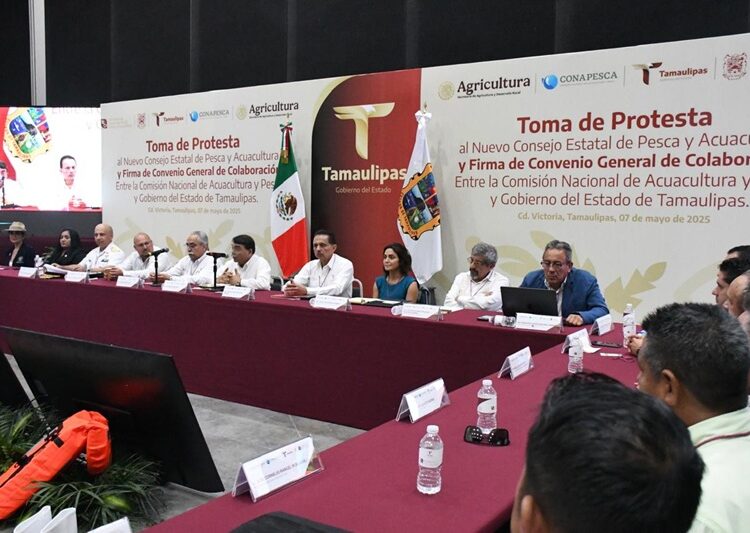 Fortalecen Tamaulipas y CONAPESCA alianza por el desarrollo pesquero