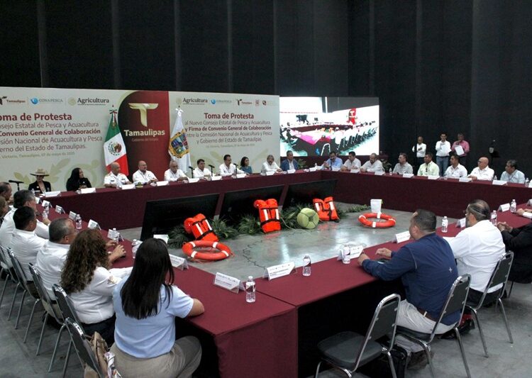 Fortalecen Tamaulipas y CONAPESCA alianza por el desarrollo pesquero