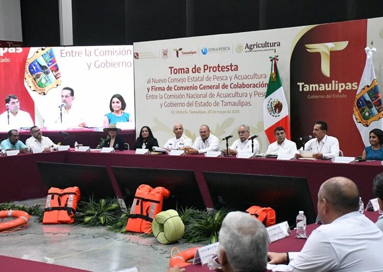 Fortalecen Tamaulipas y CONAPESCA alianza por el desarrollo pesquero