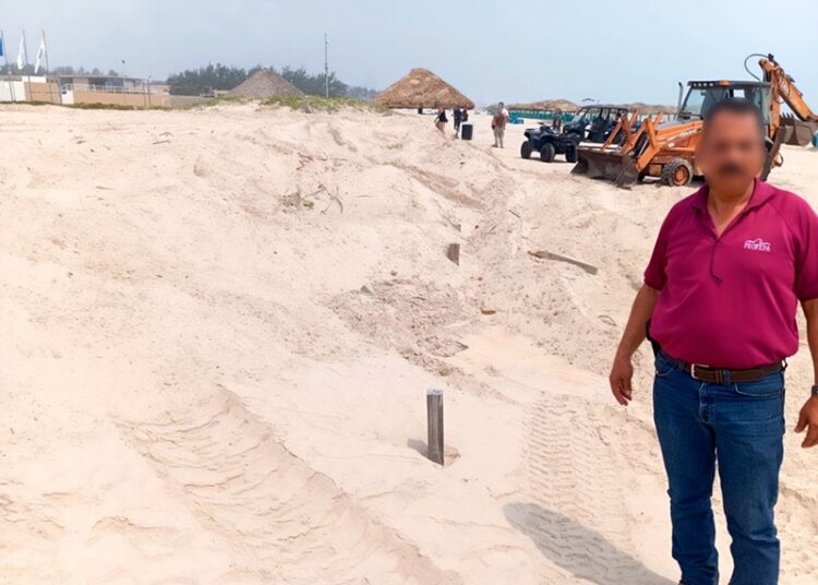 Frena la PROFEPA daño a santuario tortuguero de Tamaulipas