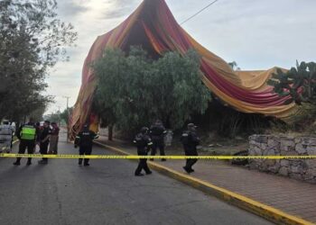 Se desplomó globo aerostático en San Martín de las Pirámides