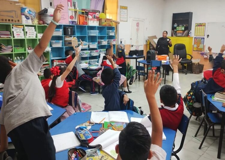 Imparte SSPT talleres preventivos en primaria de Reynosa