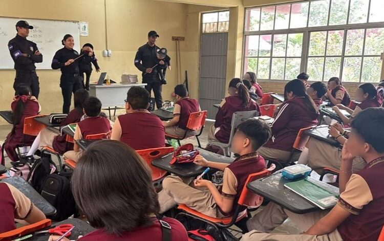 Imparte SSPT pláticas contra la violencia a niñas y niños de San Fernando