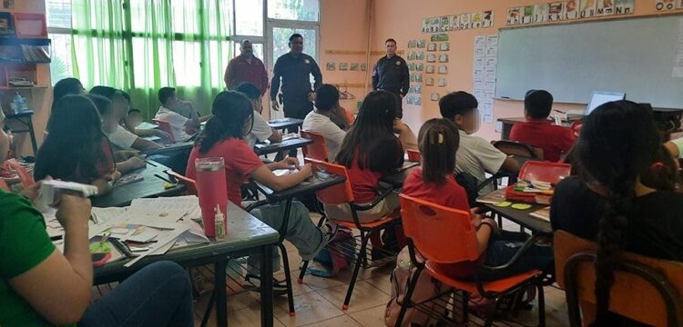 Imparte SSPT pláticas contra la violencia a niñas y niños de San Fernando