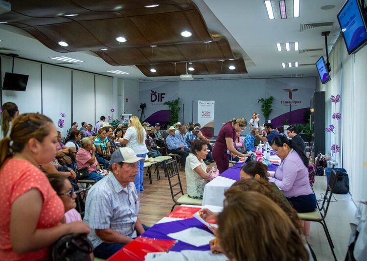 Inicia DIF Tamaulipas campaña de cataratas “Bienestar en tu mirada 2025”