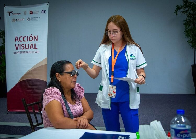 Inicia DIF Tamaulipas campaña de cataratas “Bienestar en tu mirada 2025”