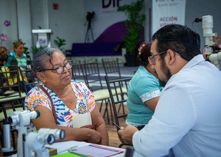 Inicia DIF Tamaulipas campaña de cataratas “Bienestar en tu mirada 2025”