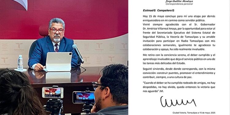 “Confirmado”: se va Jorge Cuéllar de la Vocería de Seguridad de Tamaulipas