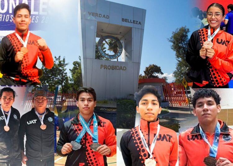 La UAT suma 12 medallas en campeonatos nacionales de ANUIES 2025