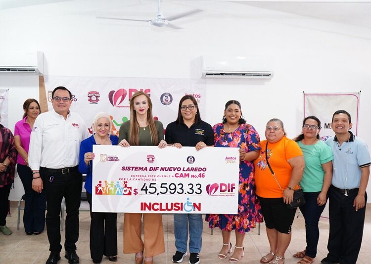 DIF NLD continúa entrega de apoyos a CAM