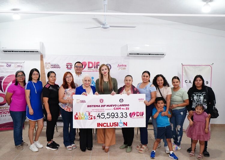 DIF NLD continúa entrega de apoyos a CAM