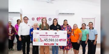 DIF NLD continúa entrega de apoyos a CAM