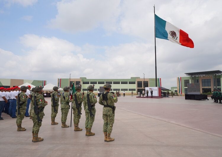 NLD se une a la Ceremonia Nacional de Protesta de Bandera de conscriptos del S.M.N.