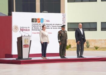 NLD se une a la Ceremonia Nacional de Protesta de Bandera de conscriptos del S.M.N.