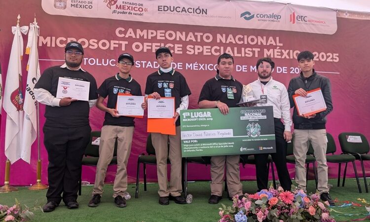 Obtiene alumno del CONALEP pase al Campeonato Mundial Microsoft Office Specialist
