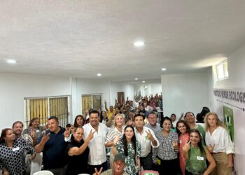 PVEM festeja a las mamis en Altamira