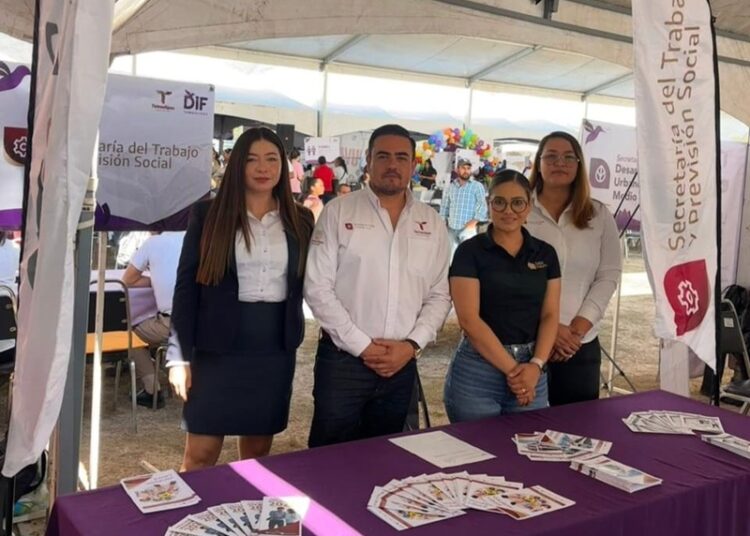 Participa STPS en jornadas asistenciales del DIF Tamaulipas