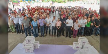 Reciben beneficios familias de ejidos La Libertad, Misión y La Presa