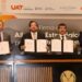 Rector de la UAT formaliza alianzas para impulsar certificaciones internacionales