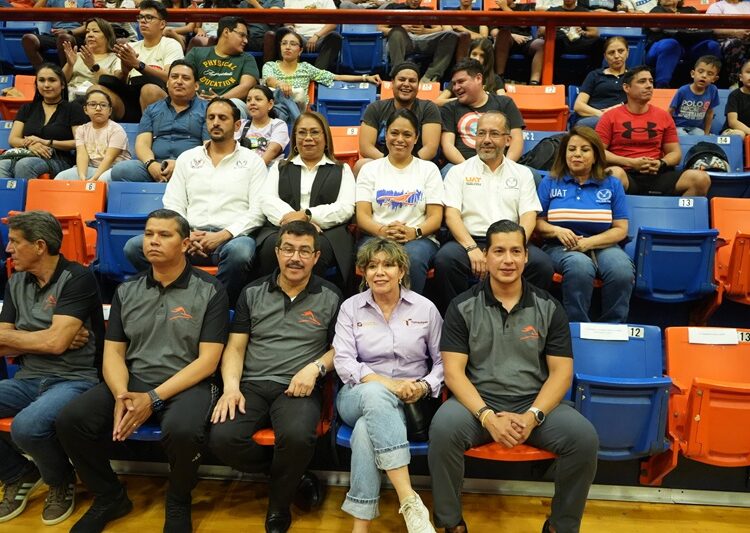 Rector de la UAT inaugura la temporada de la LNBP Femenil