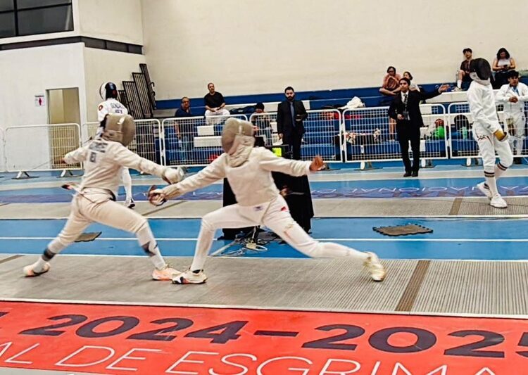 Regina Pedraza brilla en el Nacional de Esgrima