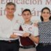 Respalda Mónica entrega de becas a jóvenes en Tampico