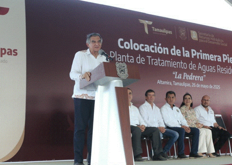 Tendrá Altamira nueva Planta Tratadora de Aguas Residuales; AVA pone primera piedra