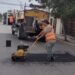Tras lluvias activa Municipio plan de bacheo intenso