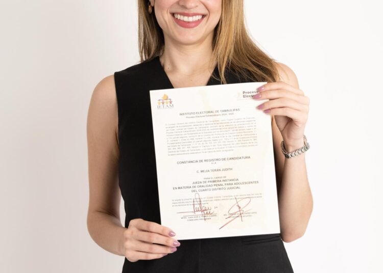 Judith Mejía Terán: a los jóvenes, ¡justicia con sensibilidad!