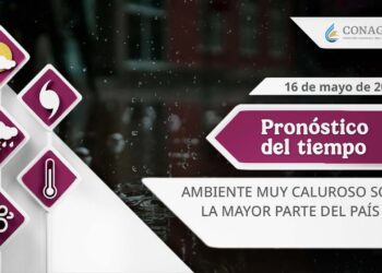 #PronósticodelTiempo para hoy Viernes 16 de mayo de 2025