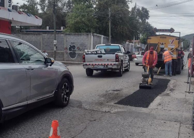 Avanza mejora de calles en Victoria