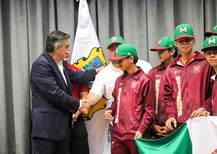 Abanderó AVA a beisbolistas tamaulipecos rumbo a Torneo Latinoamericano