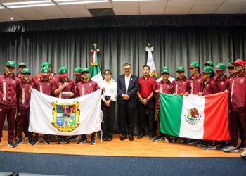 Abanderó AVA a beisbolistas tamaulipecos rumbo a Torneo Latinoamericano