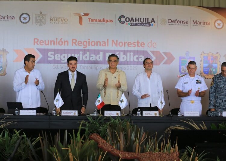Acuerdan Tamaulipas, Nuevo León y Coahuila reforzar seguridad fronteriza e interestatal