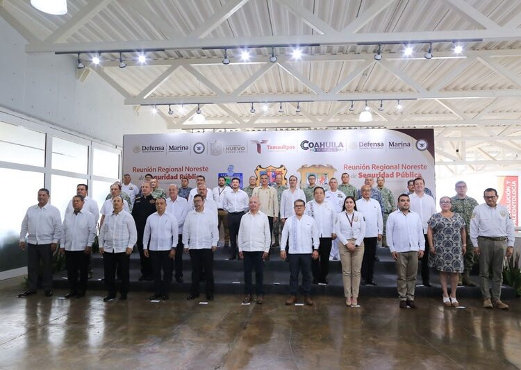 Acuerdan Tamaulipas, Nuevo León y Coahuila reforzar seguridad fronteriza e interestatal