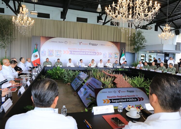 Acuerdan Tamaulipas, Nuevo León y Coahuila reforzar seguridad fronteriza e interestatal