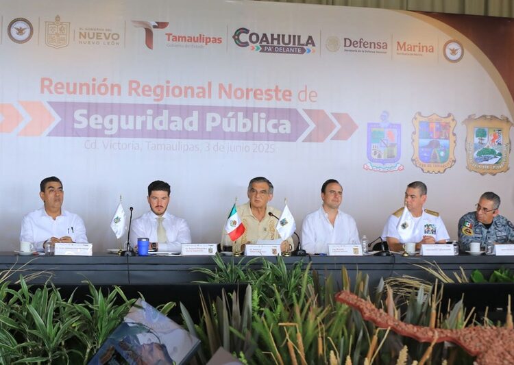 Acuerdan Tamaulipas, Nuevo León y Coahuila reforzar seguridad fronteriza e interestatal