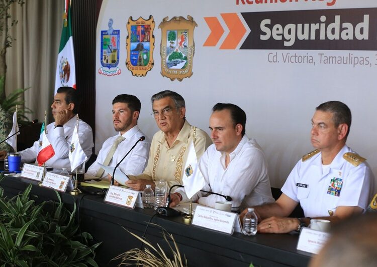 Acuerdan Tamaulipas, Nuevo León y Coahuila reforzar seguridad fronteriza e interestatal