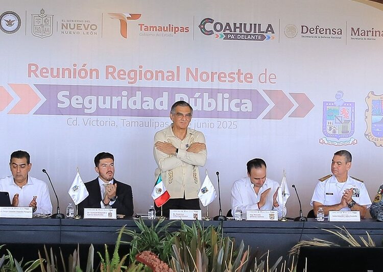 Acuerdan Tamaulipas, Nuevo León y Coahuila reforzar seguridad fronteriza e interestatal