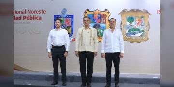 Acuerdan Tamaulipas, Nuevo León y Coahuila reforzar seguridad fronteriza e interestatal